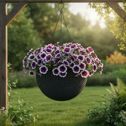 kvetinac-hanging-globe-grafit