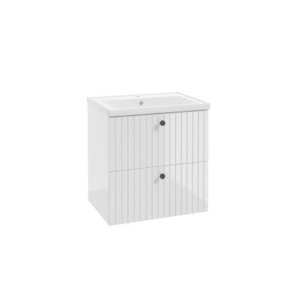 kupelnova skrinka pod umyvadlo rietti d60 60 cm biely lesk