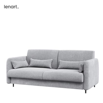 Sivá pohovka Lenart Bed Concept BC-19 do šírky 185 cm